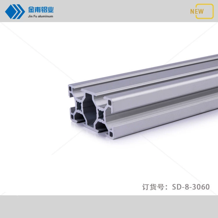 Hồ sơ nhôm công nghiệp Jinfu 3060 tại chỗ 30x60 hợp kim nhôm hợp kim nhôm tiêu chuẩn Châu Âu Nhà máy sản xuất trực tiếp bán miễn phí cắt - Thiết bị sân khấu