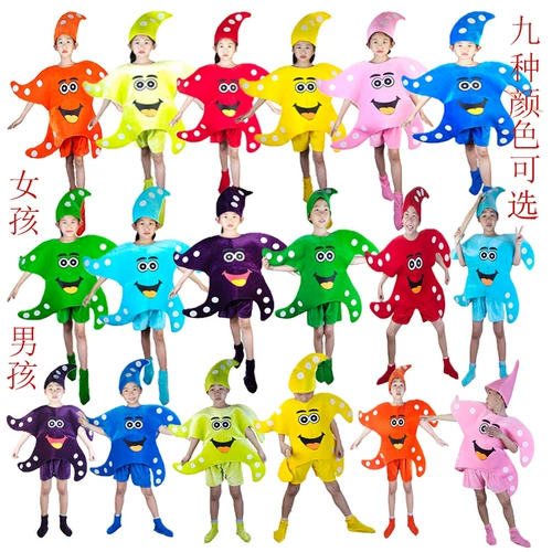 Детский мультяшный морской костюм для мальчиков и девочек для раннего возраста, семейный стиль