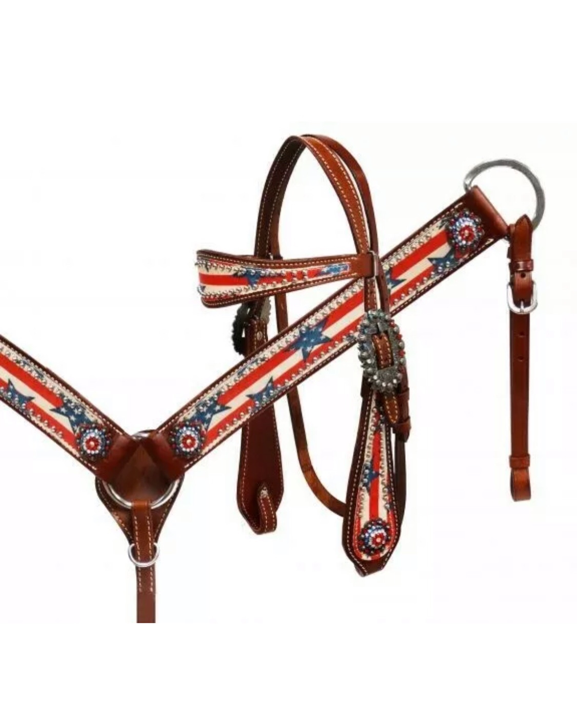 Western Saddle Accessories Western Full Cow Leather Water Le Chest with Spurs with Spurs with suit Outdoor Wildriding kit Vauchi Horse fitting