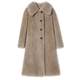 Winter new imitation fur coat women's fur one grain lamb wool long loose wool sheep shearling coat