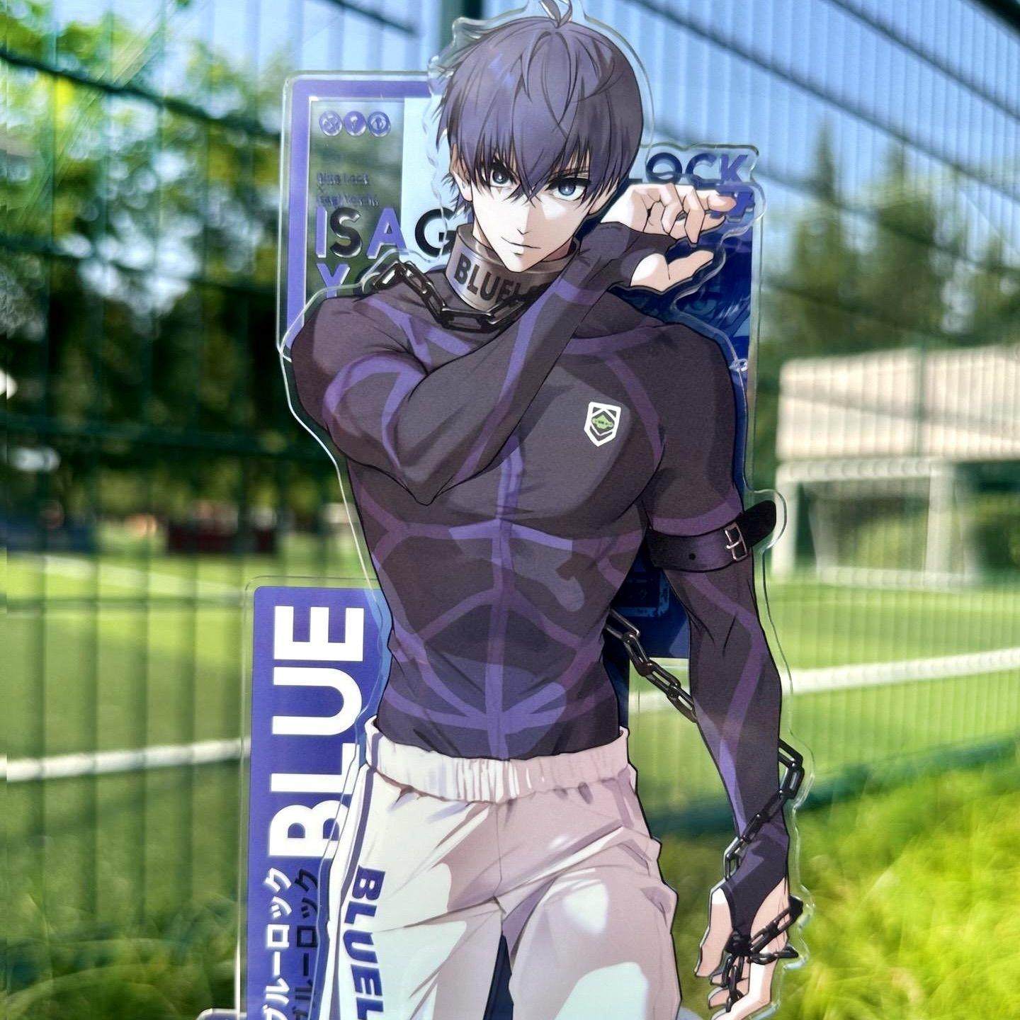 Anime Cosplay BLUE LOCK Nagi Seishiro HD Acrylic Stand Model Plate