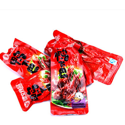 Zhejiang Wenzhou specialty Xiuwen food Xiuwen duck chin duck head loose weighing 250g slightly spicy casual snack