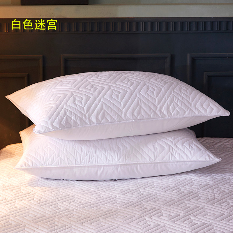 Dày bông bông gối gối người duy nhất có thể được tùy chỉnh 48x74cm zippered gối bảo vệ một cặp - Gối trường hợp gối chống trào ngược monmon