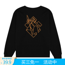 ins tide cards original god game action comic clock away from surrounding clothes lovers loose clothing plus suede jacket washed blouses