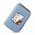 Hello Kitty Hello Kitty Organ Card Case Phụ nữ Coin Ví Một gói KT Cat Coin Túi đựng thẻ ví tiền nữ Chủ thẻ