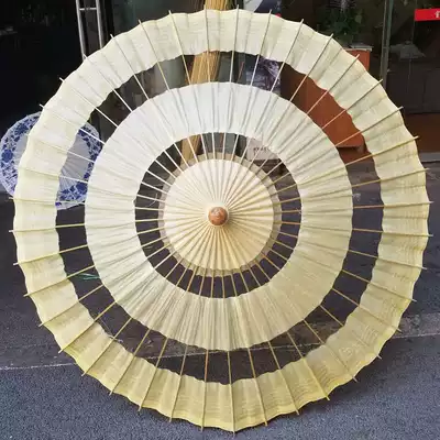 Umbrella lamp hollow lampshade hotel dining hall exhibition hall tea house hot pot hanging ceiling Japanese style simple ancient Chinese style ancient oil paper umbrella