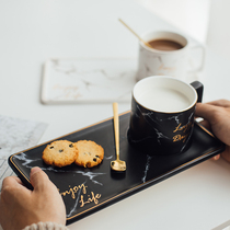 Nordic Winins Creative Coffee Cup Sauces Minimalist Ceramic Breakfast Milk Afternoon Tea Cups With Snack Trays