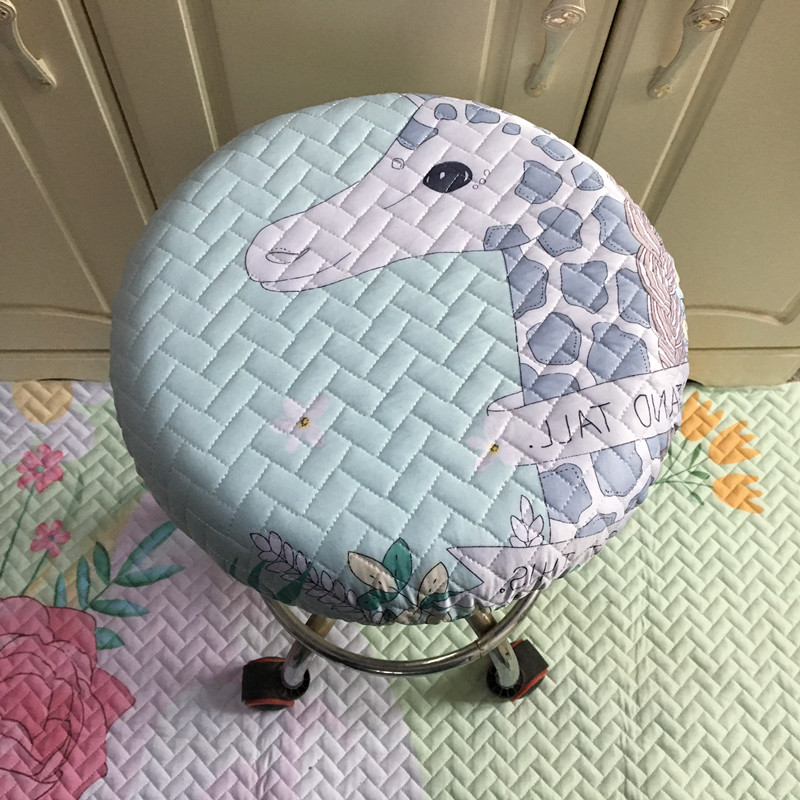 Thanh phân nhỏ phân mùa hè con mui xe đàn hồi tay áo jacket cover phân đệm ghế đệm vòng đệm nắp có thể được tùy chỉnh - Ghế đệm / đệm Sofa thảm lông trải ghế sofa