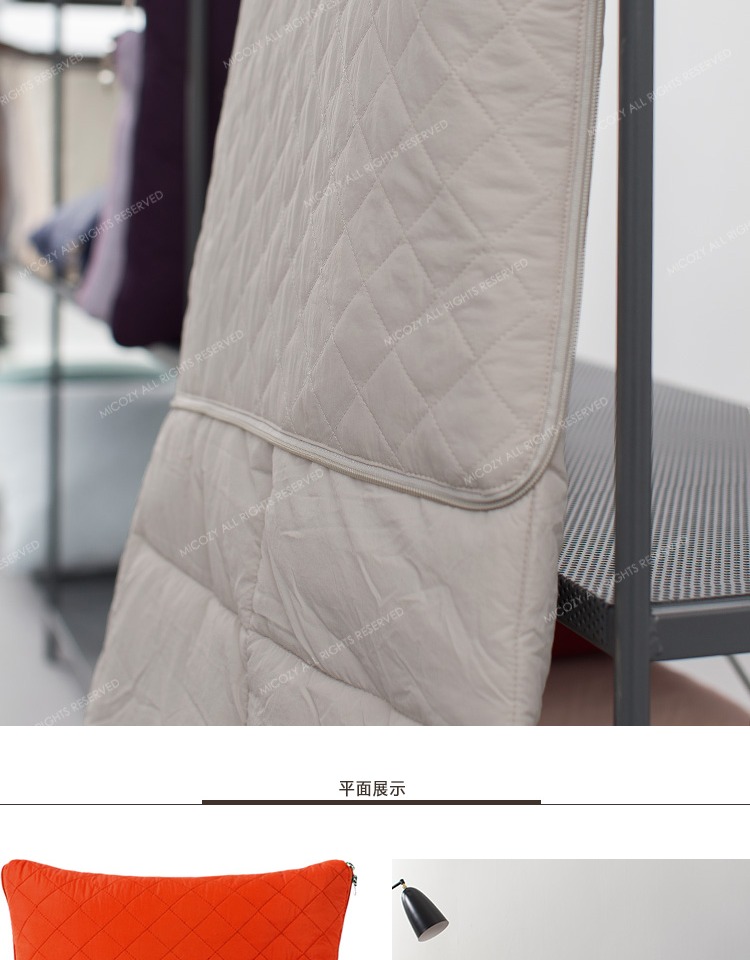 Gối màu sắc chăn kép sử dụng đệm là ghế sofa văn phòng nghỉ trưa - Trở lại đệm / Bolsters gối tựa sofa