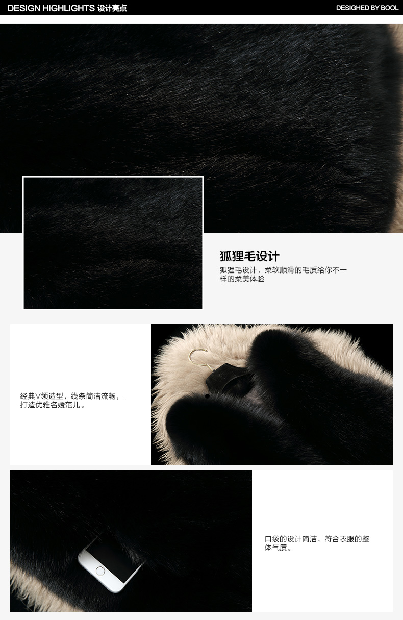 Manteau de fourrure femme BOOL   - Ref 3175128 Image 10