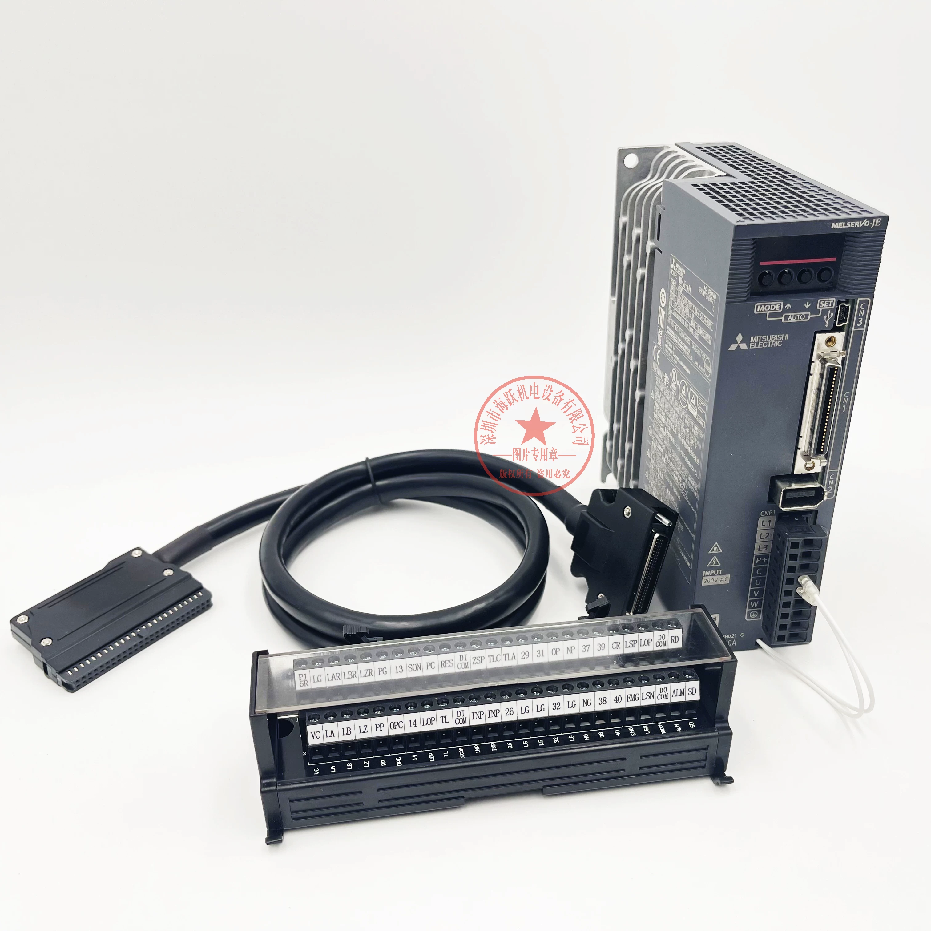 Mitsubishi сервопривод CN1 терминал MR-TB50 специальная версия черного MR-J2M-CN1TBL05M 1м 1м 2м 3м 5м