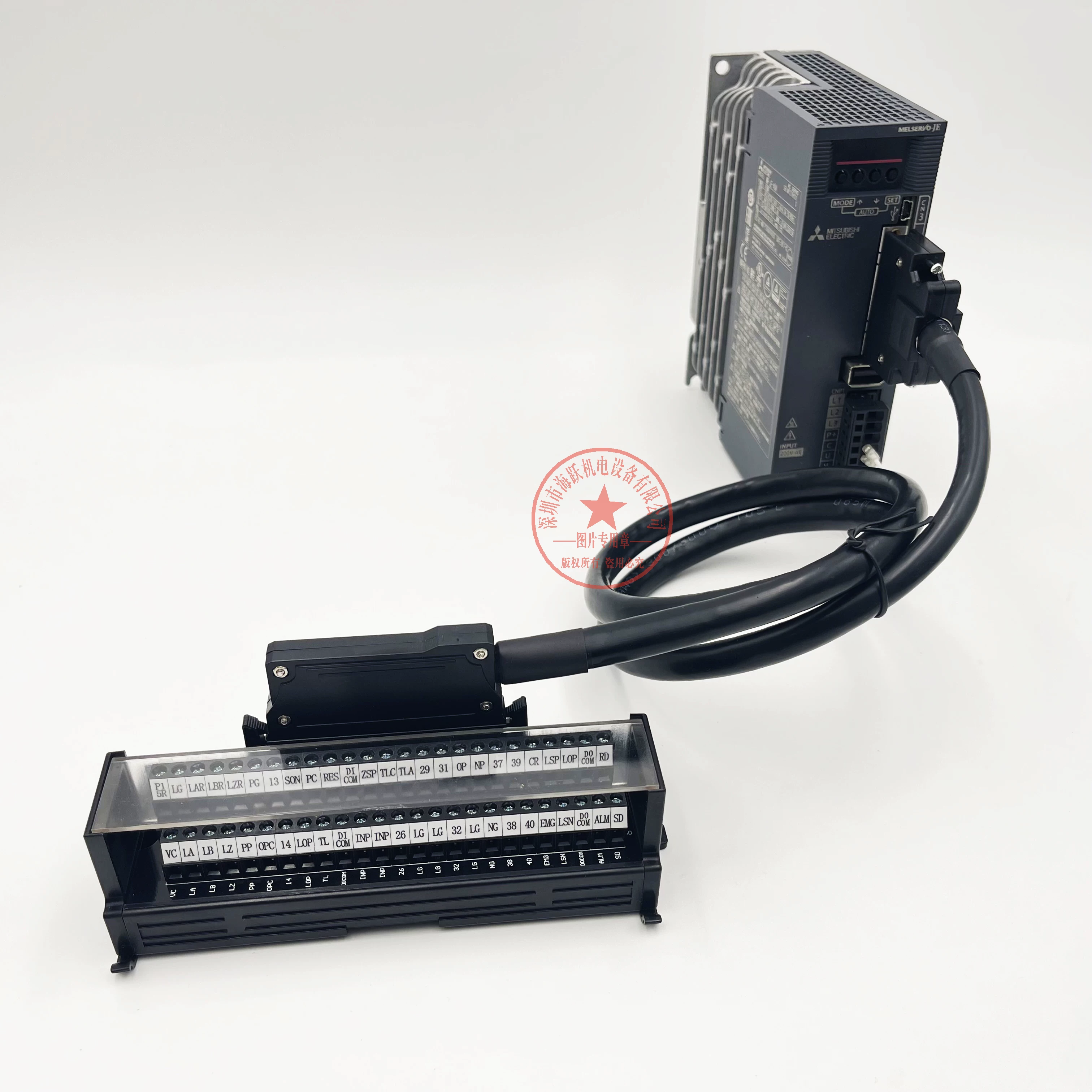 Mitsubishi сервопривод CN1 терминал MR-TB50 специальная версия черного MR-J2M-CN1TBL05M 1м 1м 2м 3м 5м