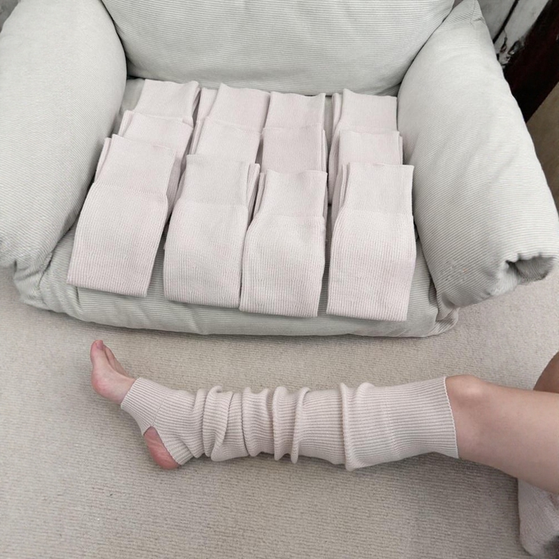 Lu Series 75cm Bone White Sock Covers! Finally in Stock! Buy Them Now! the Colors Are Super Beautiful and Completely Match Any Outfit # Lu Series 75cm Bone White Sock Covers! Finally in Stock! Buy Them Now! the Colors Are Super Beautiful and Completely Match Any Outfit #