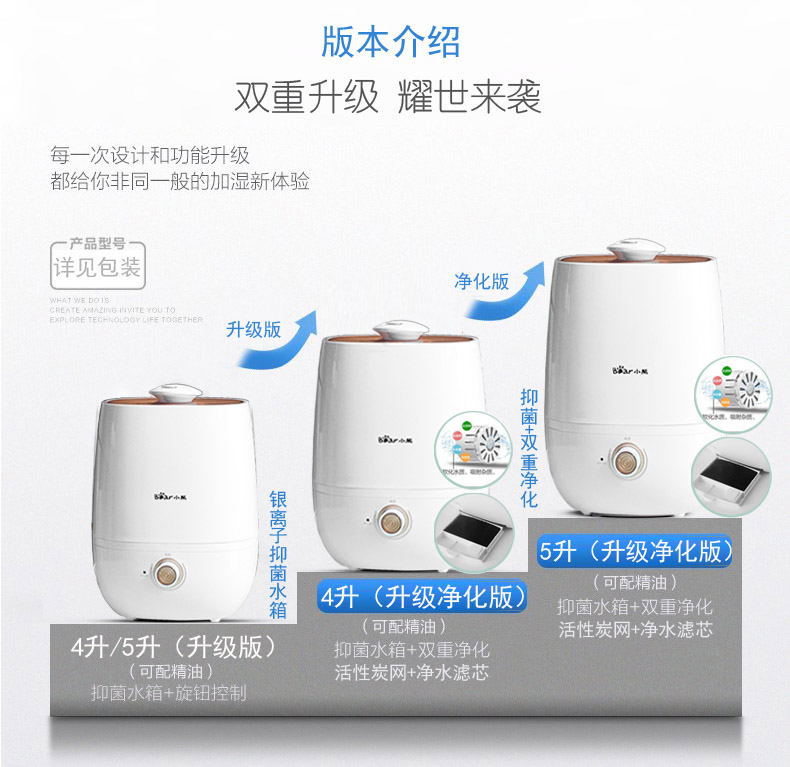 máy phun sương con ếch Máy tạo độ ẩm gấu JSQ-A40A2 phòng ngủ câm phụ nữ mang thai văn phòng máy phun hương thơm - Máy giữ ẩm phun sương trong phòng điều hòa