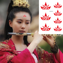 Martial Arts Legend The Same Style Eyebrow With Tattooed Stickers Ancient Dress Photography Eyebrow Printed With Tattooed Sticker 2 Optional