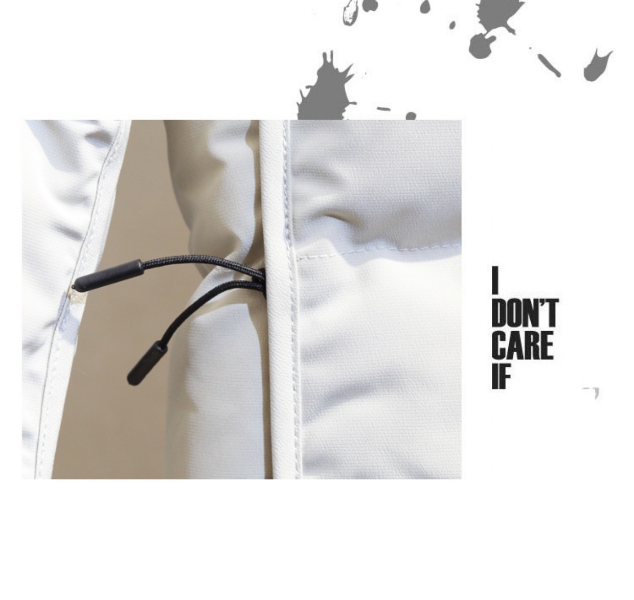 Phiên bản Hàn Quốc của áo thun cổ đứng nam cotton Xã hội thanh niên màu sắc đa năng ấm áp quần áo cotton đẹp trai áo khoác mỏng áo phao nam hàn quốc