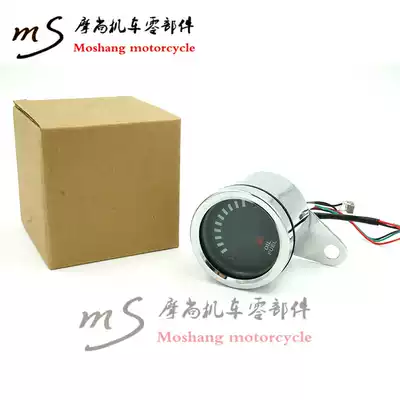 Locomotive LED oil meter Retro modified oil meter LED display electronic oil meter Light bar oil meter