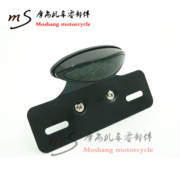 Phụ kiện xe máy Harley Cruise Prince xe sửa đổi retro phổ LED đèn hậu phía sau tấm giấy phép phanh đèn đường đêm - Đèn xe máy đèn led trợ sáng xe máy
