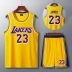 James jersey Lakers phiên bản đô thị của bộ đồng phục bóng rổ phù hợp với nam Kobe Bryant đồng phục đội in áo mua DIY Bóng rổ