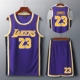 James jersey Lakers phiên bản đô thị của bộ đồng phục bóng rổ phù hợp với nam Kobe Bryant đồng phục đội in áo mua DIY