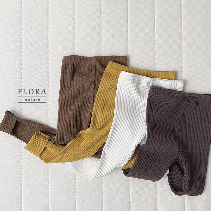 Spring paragraph male and female children pants ultra-thin elastic Han version long pants foreign air neutral pure color close-up pit strips of underpants-Taobao