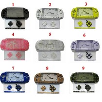  New psp1000 2000 chassis replacement shell psp2000psp shell complete set with small accessories