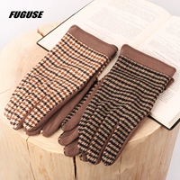 Модные мужские демисезонные универсальные удерживающие тепло перчатки, в корейском стиле