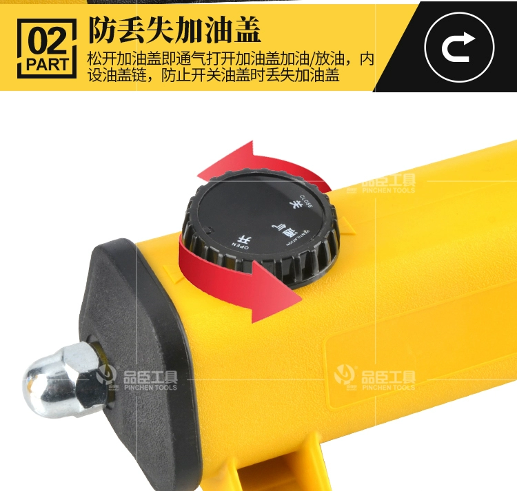 đầu bơm thủy lực mini Bơm tay chính hãng chính hãng P-142 Pinchen Tools bơm tay P-392 đèn loại P bơm thủy lực áp suất dầu dòng Mỹ bơm thủy lực xe cẩu