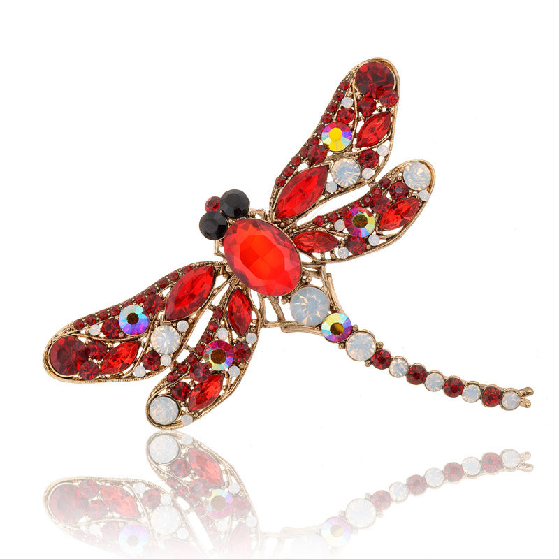 Broche femme en cristal naturel pierres semi-précieuses - Ref 1173197 Image 10