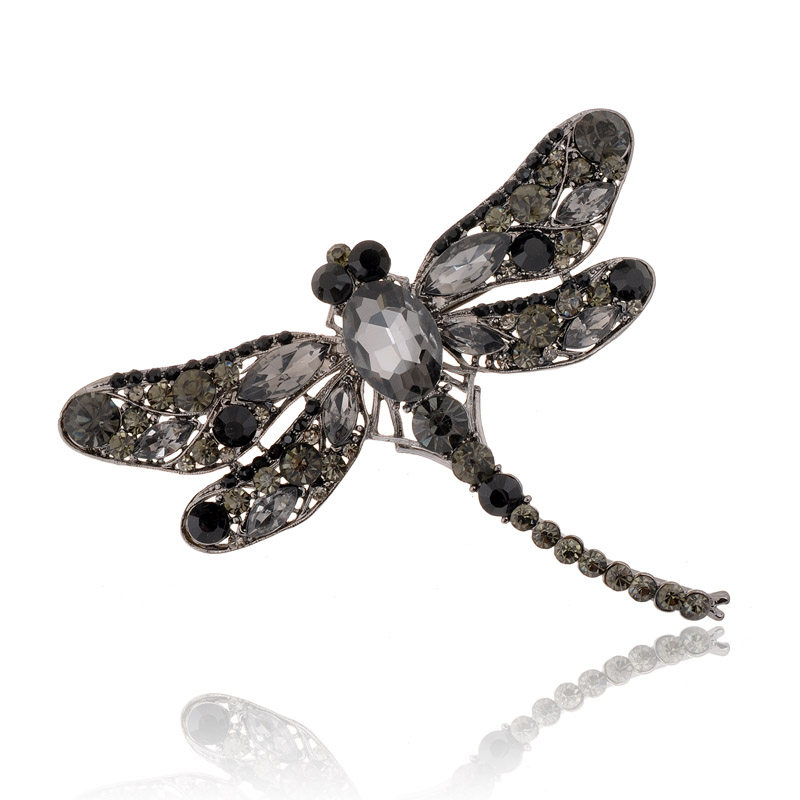 Broche femme en cristal naturel pierres semi-précieuses - Ref 1173197 Image 9