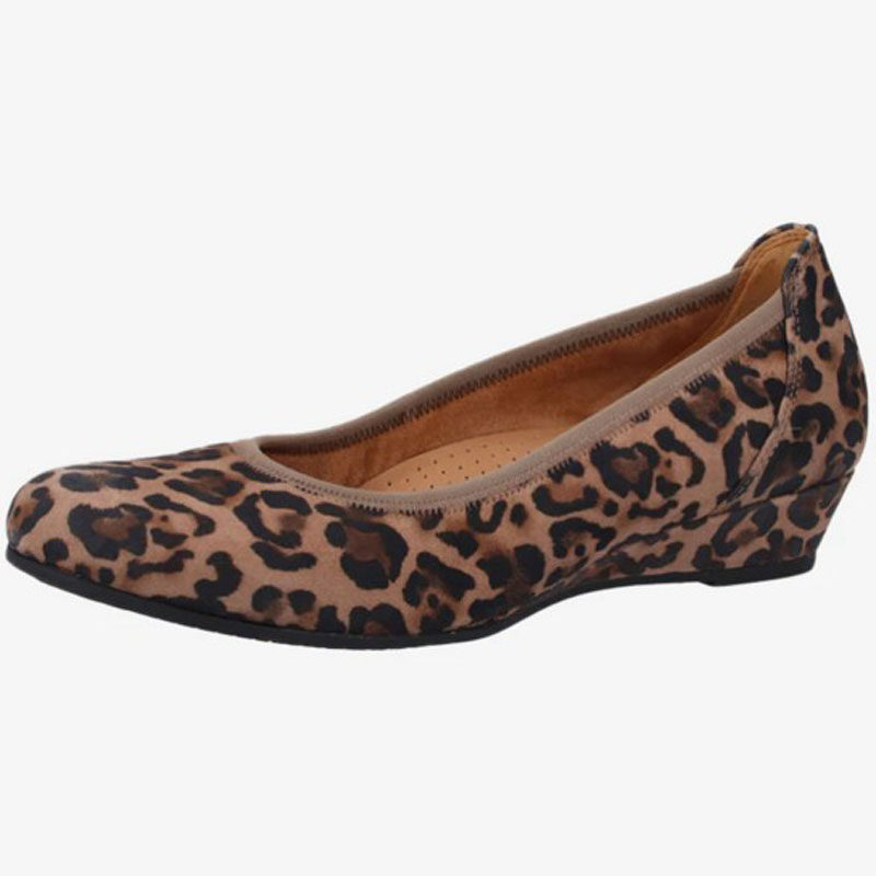 GABOR Carabao women's shoes 2019 autumn winter new moms shoes slopes heel BAO WEN low heel wide footed G last 32690