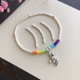 Бамбуковая изогнутая трубка ручной работы, ручка, аксессуар, серебро 925 пробы, «сделай сам»