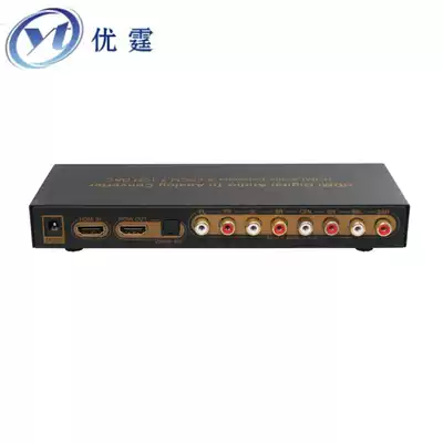 Youting LPCM7 1CH HDMI audio converter Decoding splitter Multiple RCA analog audio to power amplifier