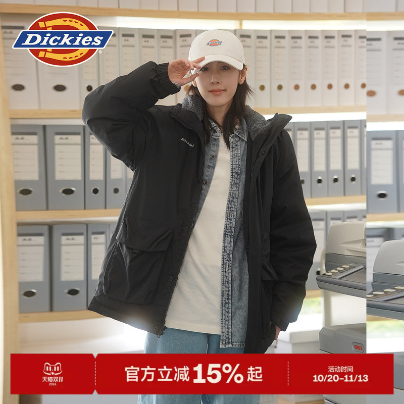 Dickies 26 Spring and Autumn Casual Loose Multi-Pocket Design down Work Jacket for Men and Women J Dickies 26 Spring and Autumn Casual Loose Multi-Pocket Design down Work Jacket for Men and Women J