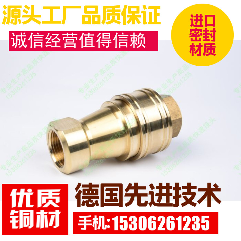 Swap replacement dayEast NITTO 6S-A -- 6P-A brass die hydraulic quick joint -- injection pipe