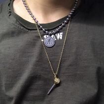 There is an ideal national tide limited broken lollipop imported zircon pendant necklace item kreate x ECHO