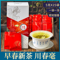 Jasmine tea special flavor type 2021 new tea authentic Sichuan Hua Maofeng Tea Mengdingshan snow small bag