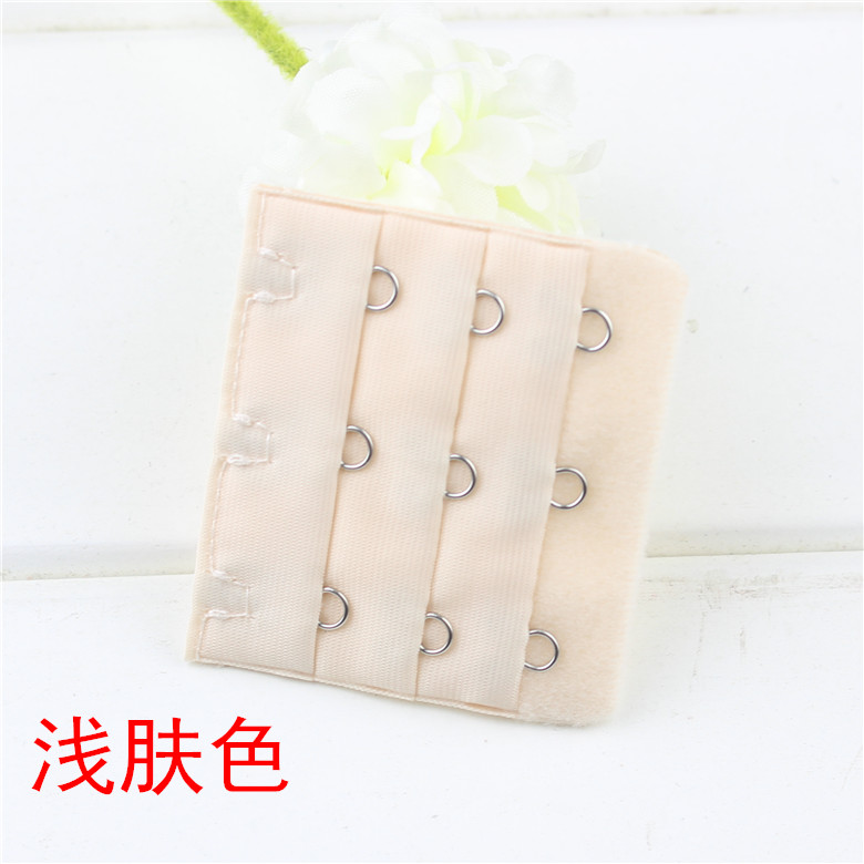 Ba ngực áo ngực và dài khóa mở rộng khóa đồ lót điều chỉnh trở lại khóa 3 hàng 3 khóa ba hàng ba khóa dài vành đai khóa miếng nối dây áo ngực tiện dụng