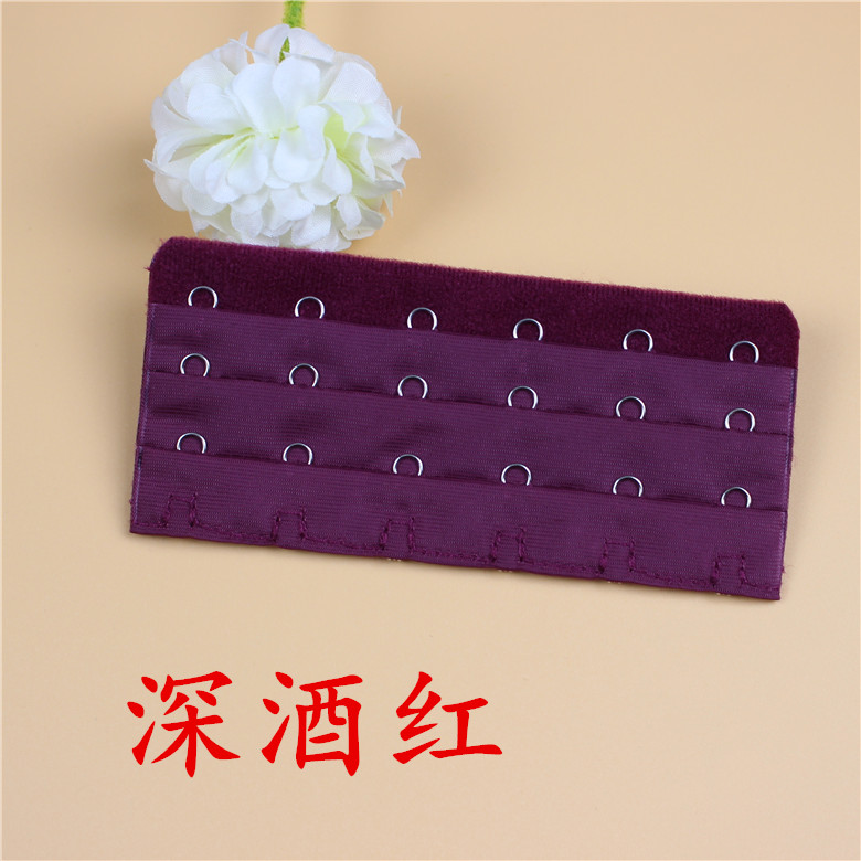 Khóa sáu hàng áo ngực và khóa dài mở rộng khóa đồ lót khóa sau 3 hàng 6 khóa ba hàng sáu khóa dài khóa thắt lưng thép không gỉ dụng cụ nới áo ngực 5 khóa