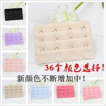 Manufacturer wholesale stainless steel bra breasted bra buckle underwear back buckle growth buckle adjustment lengthening buckle extension buckle four buckles