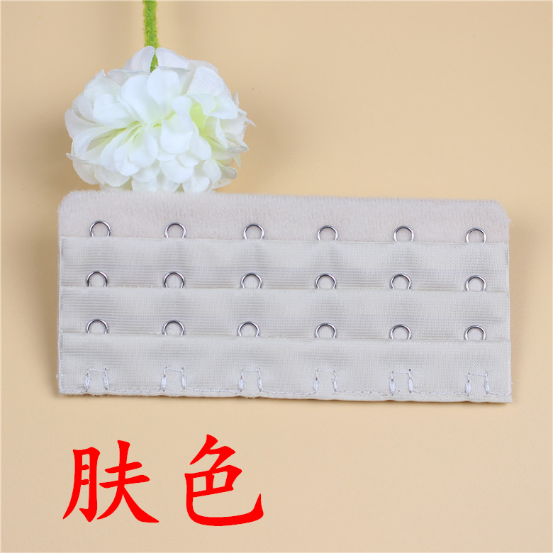 Khóa sáu hàng áo ngực và khóa dài mở rộng khóa đồ lót khóa sau 3 hàng 6 khóa ba hàng sáu khóa dài khóa thắt lưng thép không gỉ dụng cụ nới áo ngực 5 khóa