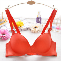 One piece of unscented steel rim bra sexy gathering adjustment summer small bra medium thick womens underwear