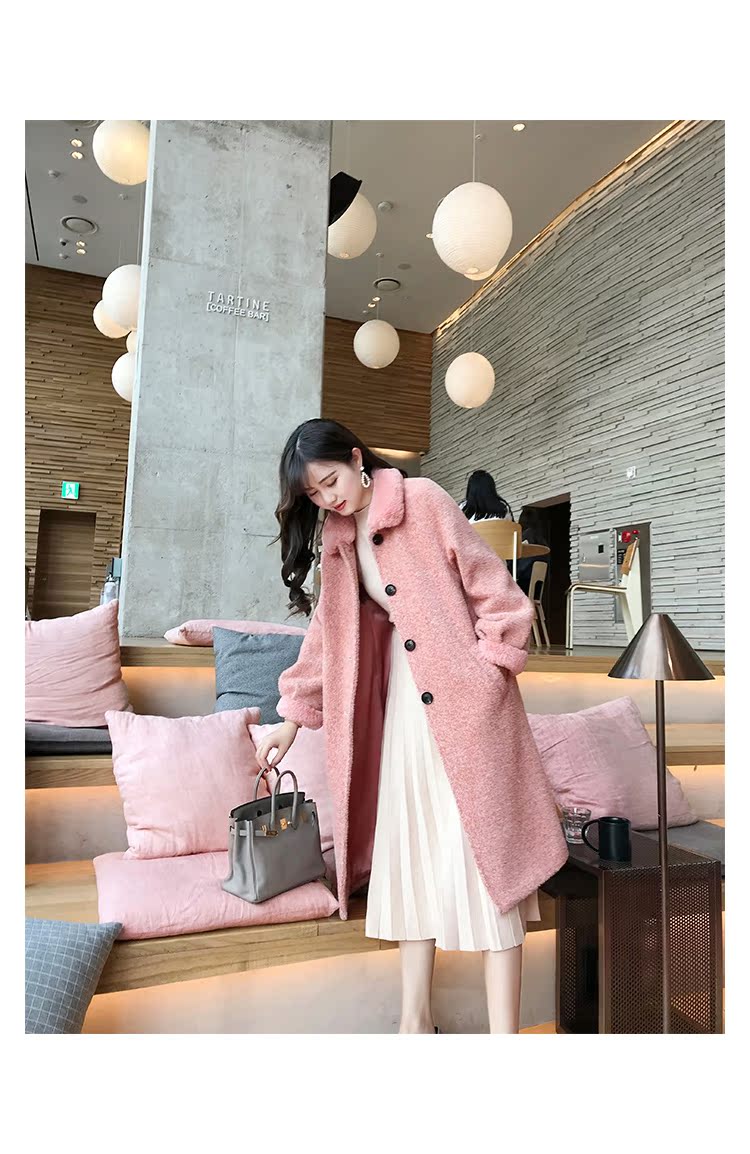 Mùa xuân và mùa đông mặc áo lười gió đan đơn giản phù hợp với nữ thần áo sơ mi khí chất xếp li váy hai dây đồ bộ mùa đông nữ