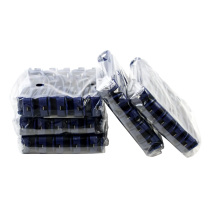 Del 5749 ID card clip plastic certificate card holder clip Badge clip clip clip 10 price