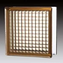 190*190*80 stained glass brick crystal Chinese square light transparent partition wall living room