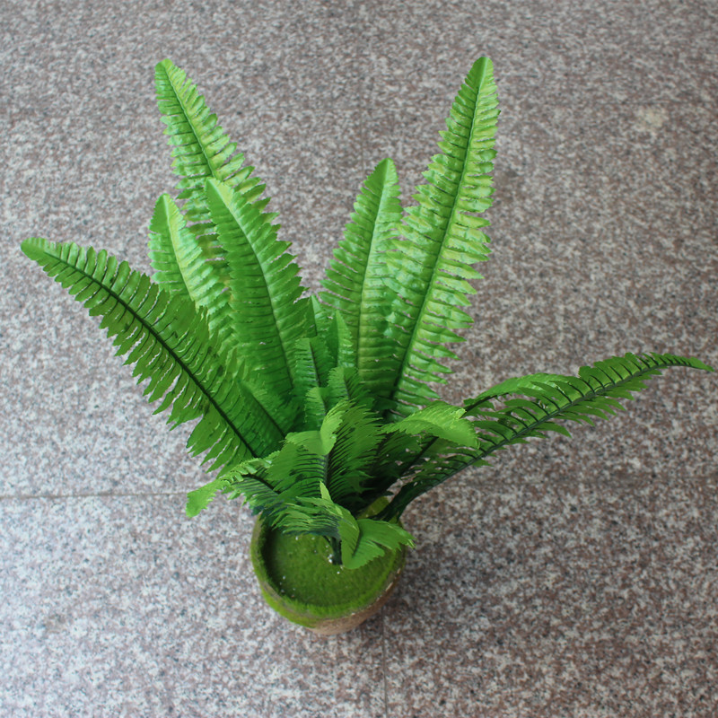 Simulated plant wall green wall ingredients wedding decorated leaves fern plant large Persian fern 18 head Persian leaf