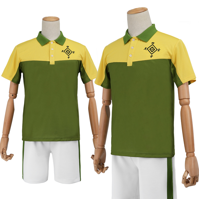 Holouncoser Little Ou's Tennis Prince Shiroshi Tachibana Cosplay Short-Sleeve Quick-Dry Sportswear