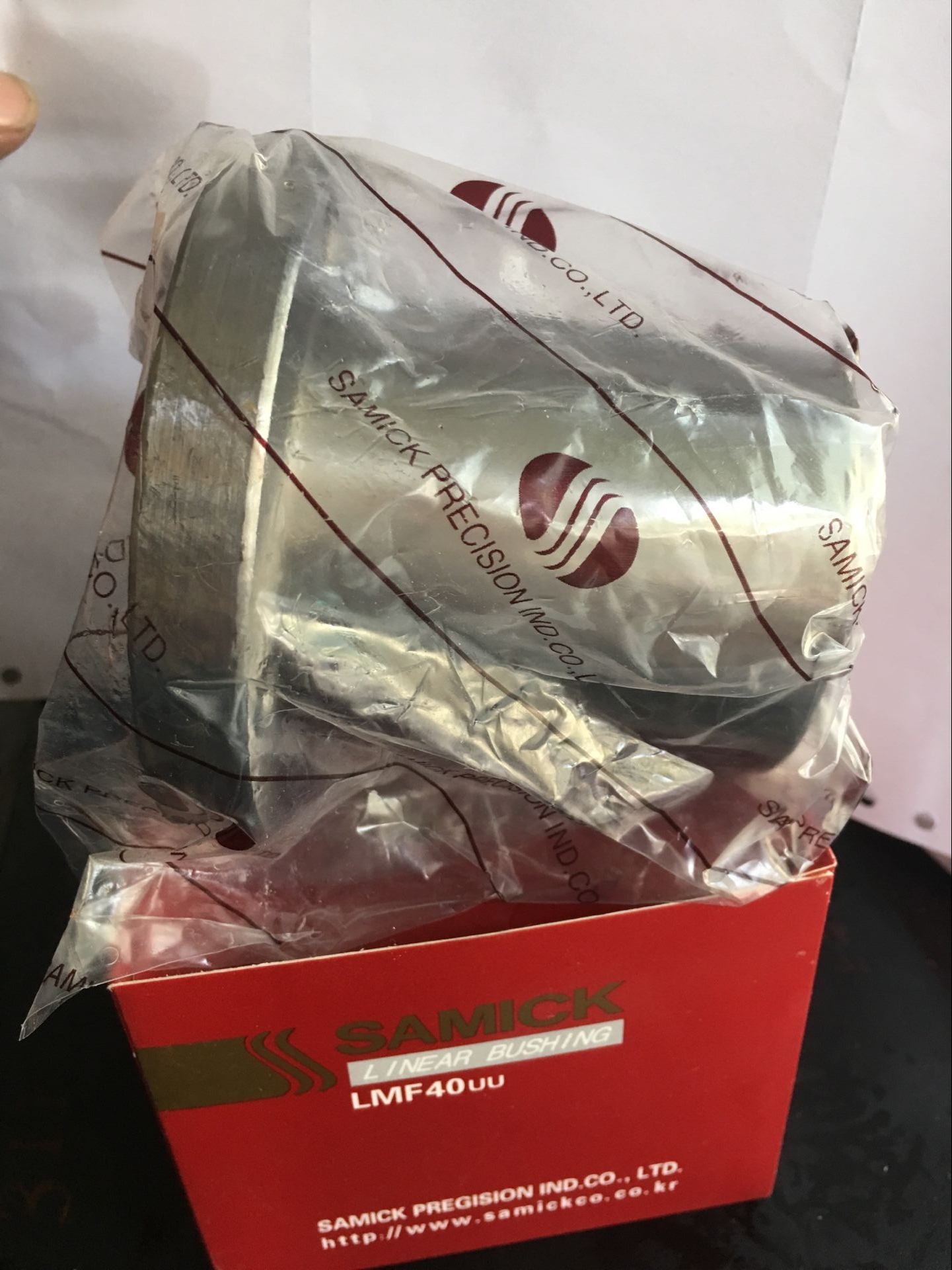 South Korea SAMICK Straight round flange bearings LMF6UU 8 10 12 12 20 20 25 30 35 40 40 50