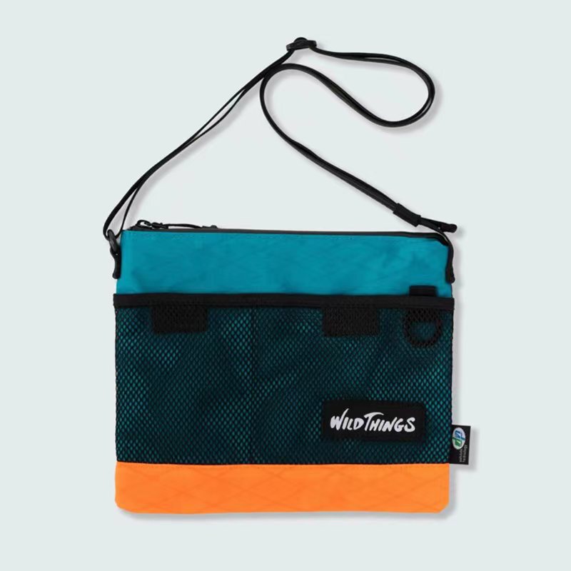 Clearance Sale Japanese Wildthings X-Pac Fabric Tear-Resistant Waterproof Mountain-Style Crossbody Bag Carry-On Bag