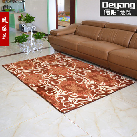 Đặc biệt cung cấp san hô lông cừu thảm phòng khách thảm phòng ngủ đầu giường dày cách âm đầy đủ thảm mat mat thảm hàn quốc